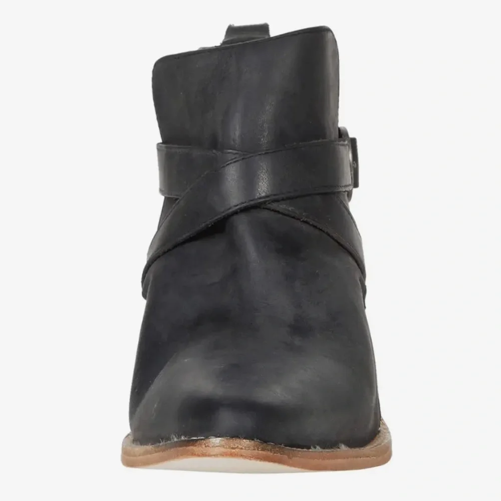 FREE PEOPLE Leather Booties
